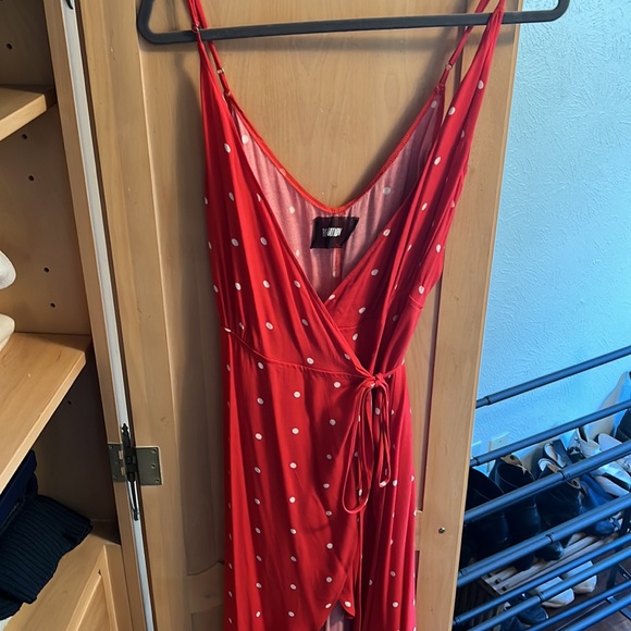 Reformation Anouk polka dot wrap dress - Picture 4 of 5